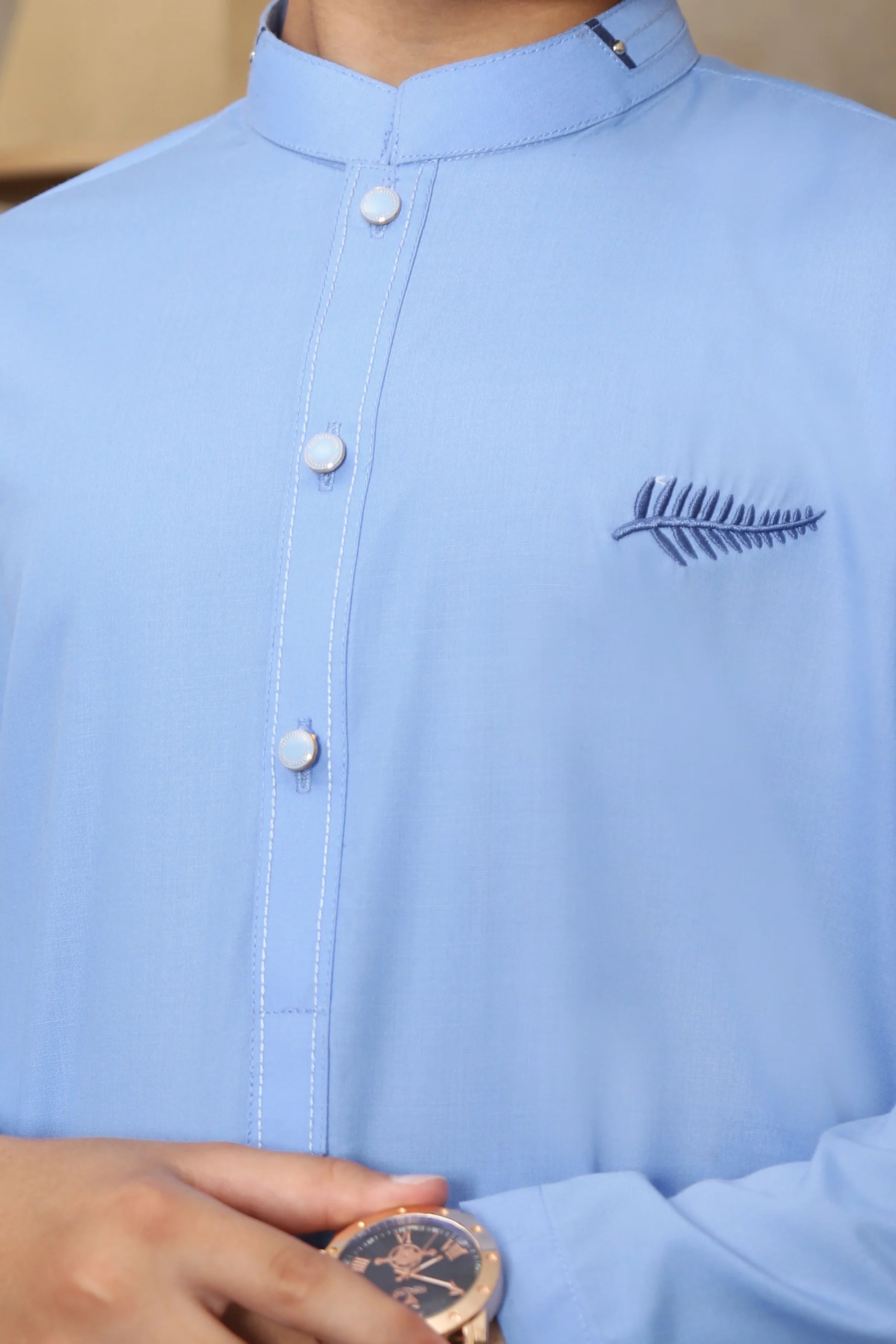 men Kameez Shalwar Unstitched - Karobaar