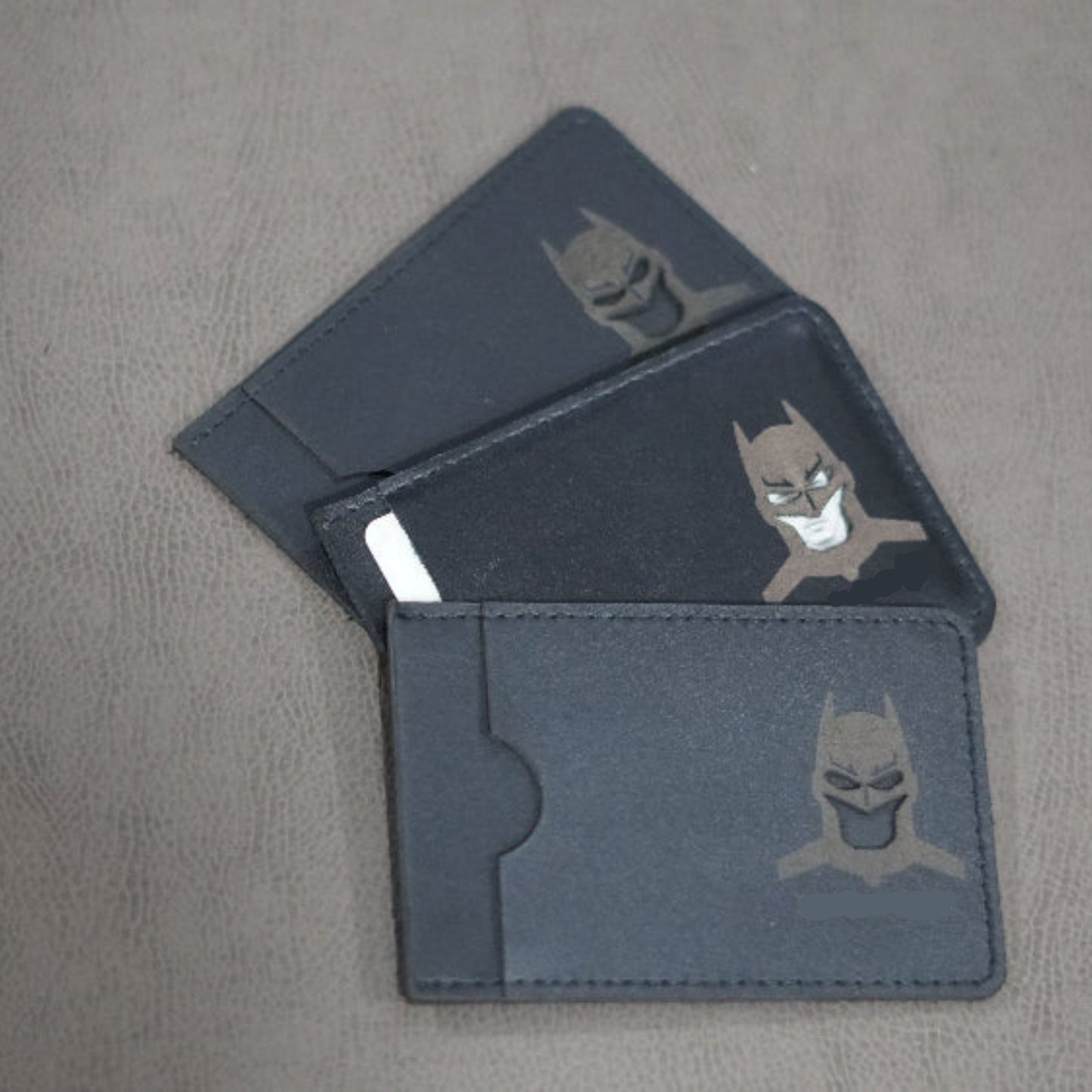 BatPass™ – Premium Leather Batman ID Card Holder - Karobaar