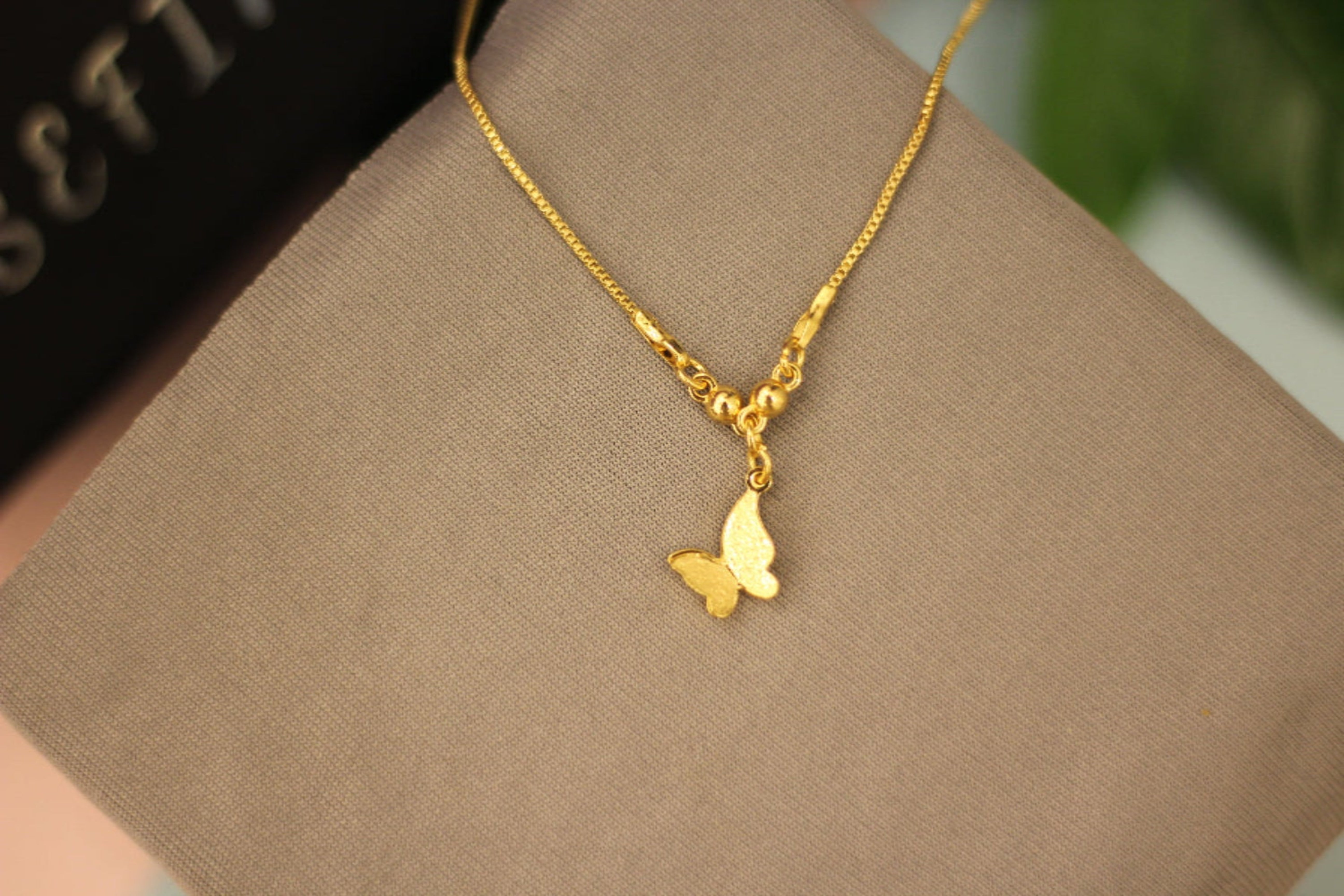 Mini Butterfly Pendant - Karobaar
