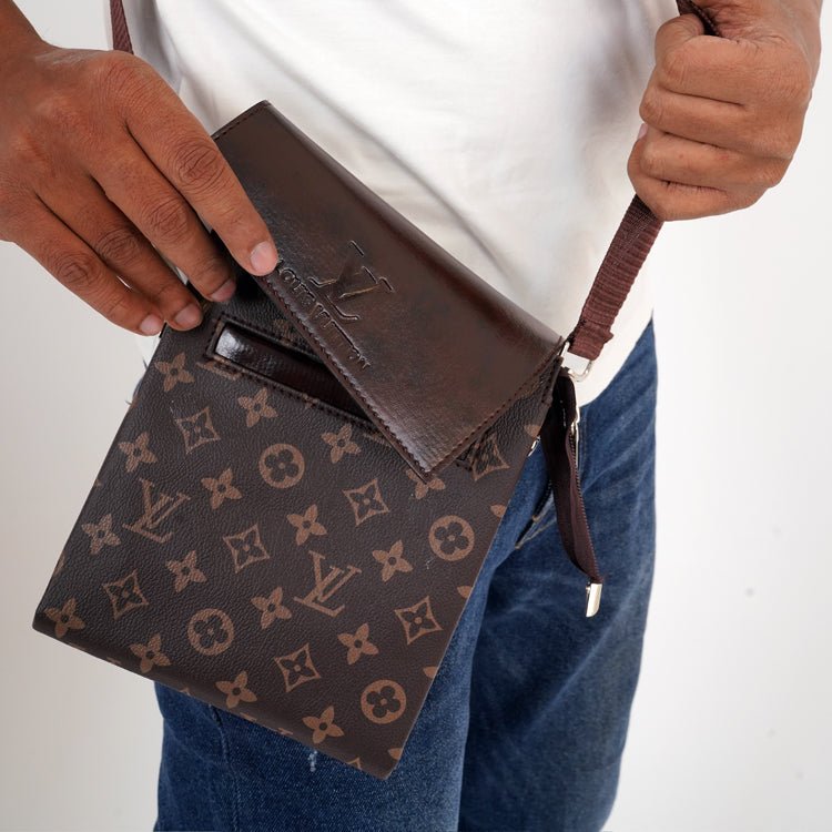 Premium Leather Textured Flap Bag – Timeless, Durable & Perfect for Everyday Luxury - Karobaar