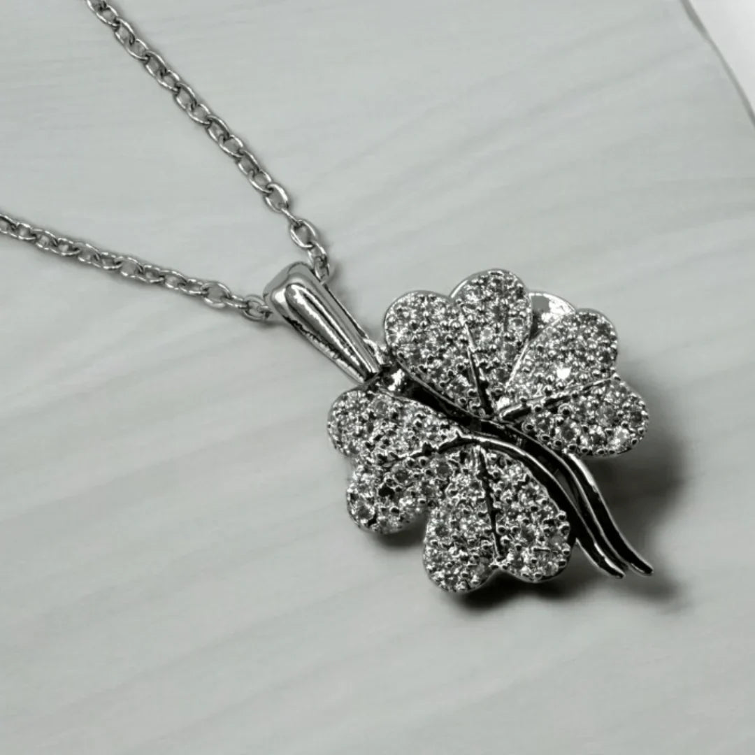 Lucky Four - Leaf Clover Pendant – A Gift Full of Meaning & Elegance - Karobaar