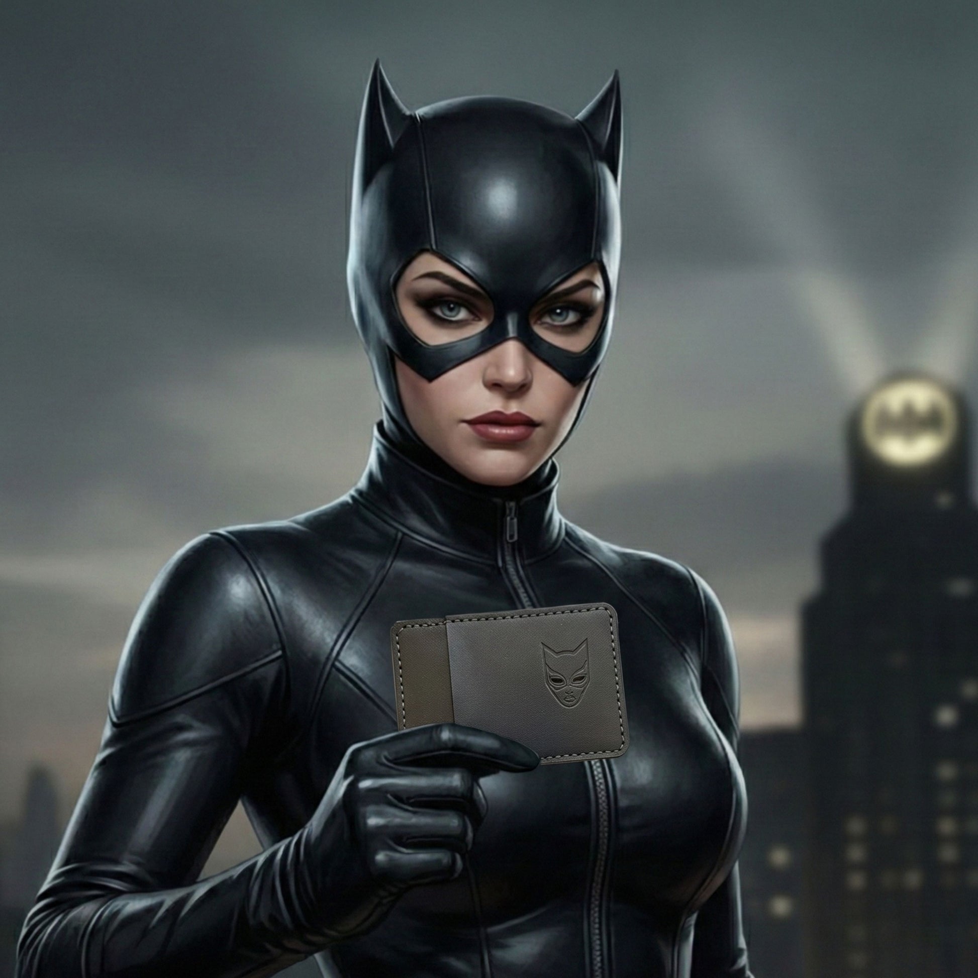 BatPass™ – Premium Character ID Card Holder + Free Keychain - Karobaar