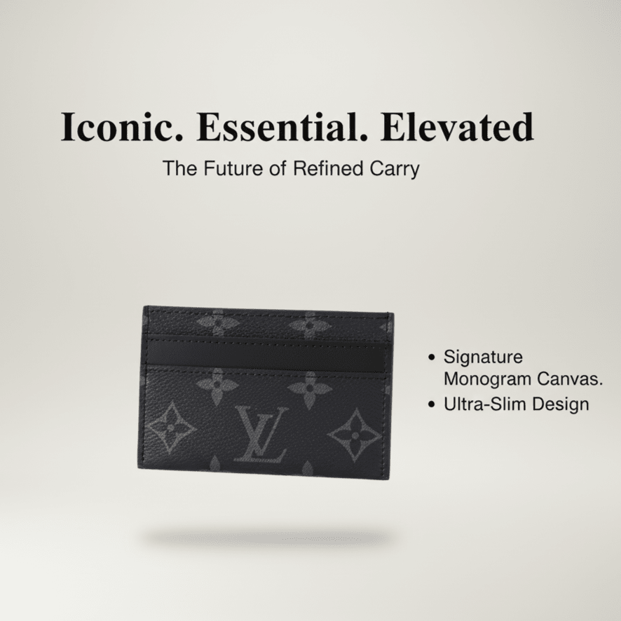 Eclipse 5 - Slot Card Holder for Men – Slim Wallet + Free Keychain - Karobaar