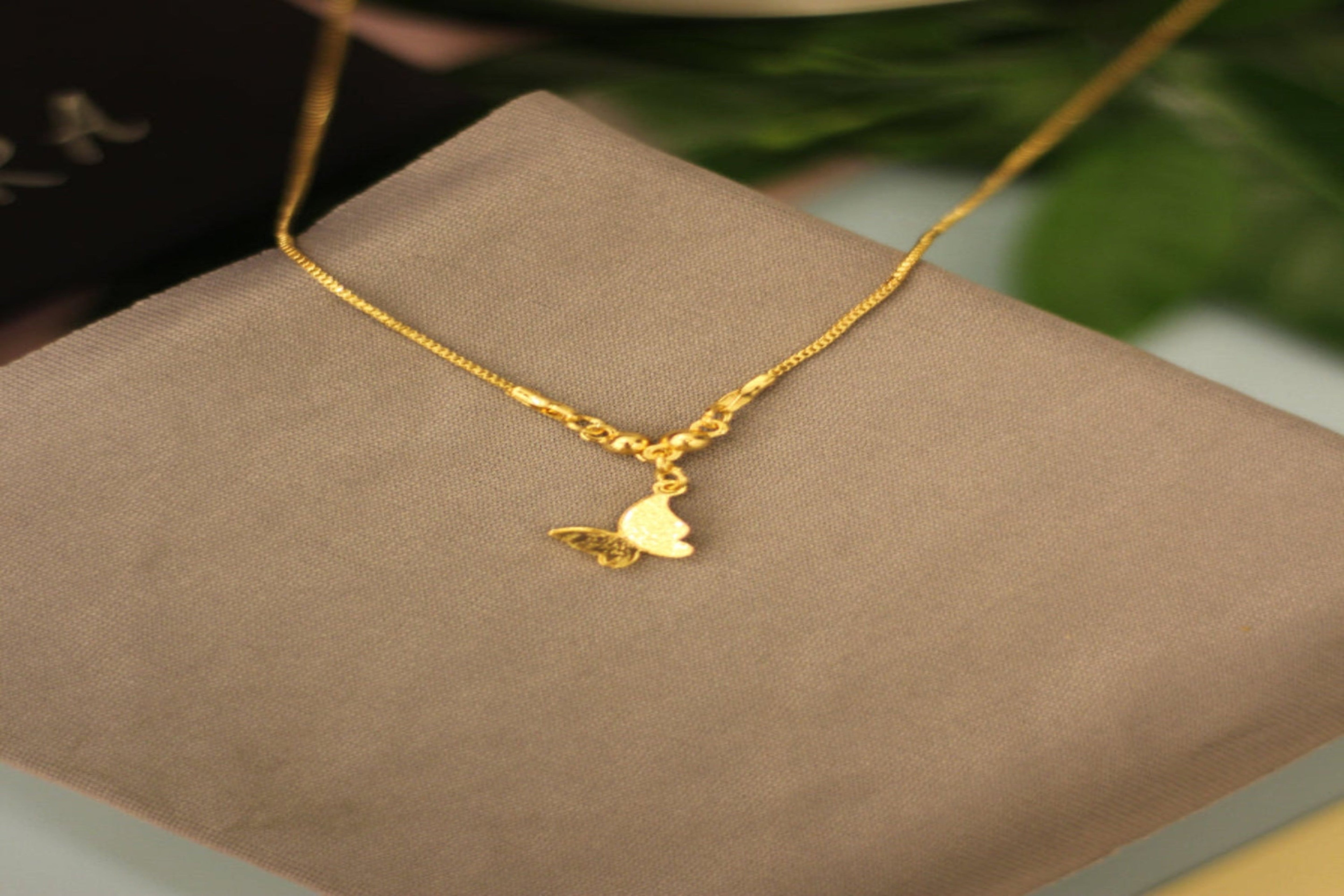 Mini Butterfly Pendant - Karobaar