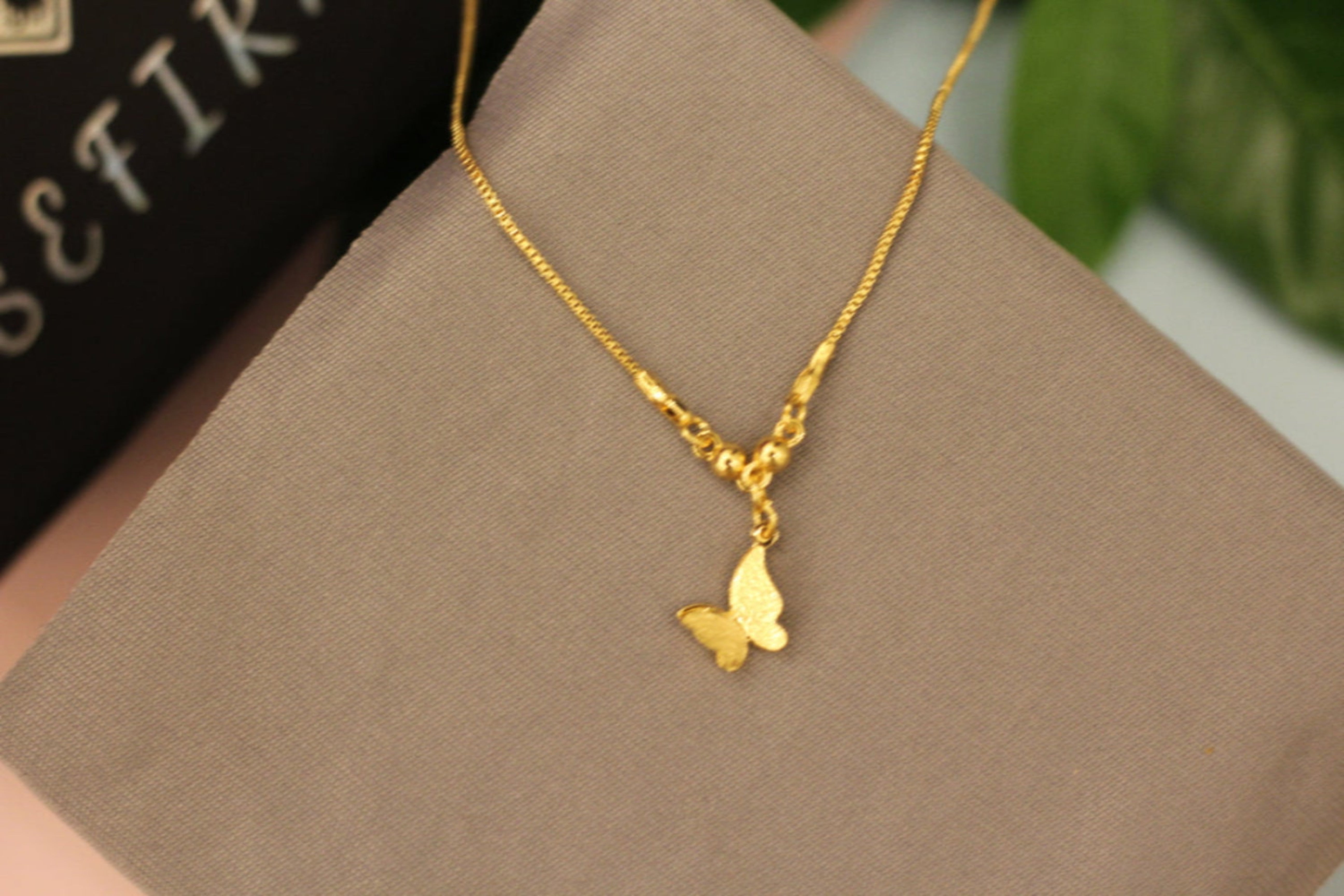 Mini Butterfly Pendant - Karobaar