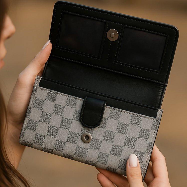 Chic Noir Carry Clutch – Modern Sophistication for Women - Karobaar