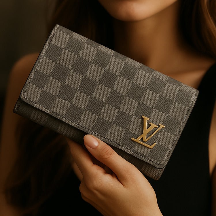 Chic Noir Carry Clutch – Modern Sophistication for Women - Karobaar